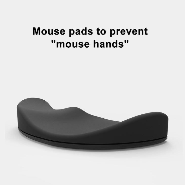 Ergonomische Siliconen Polssteun voor Muis - Linkshandig