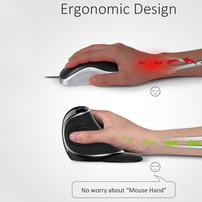 DELUX M618 ergonomisch design pijnvermindering pols uitleg