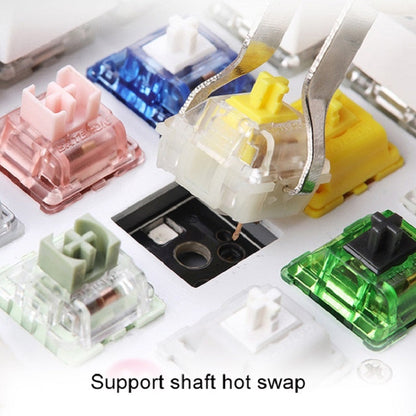 Mechanisch toetsenbord hot-swap schakelaars kleurrijke varianten