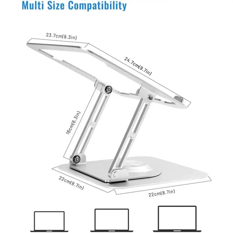 D147 Opvouwbare 360° Draaibare Laptopstandaard