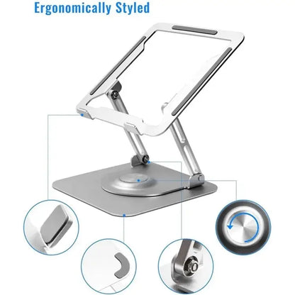 D147 Opvouwbare 360° Draaibare Laptopstandaard