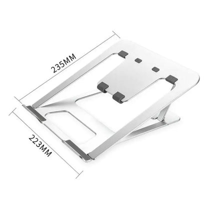 Z18 Opvouwbare Ergonomische Laptopstandaard – 6 Standen Aluminium