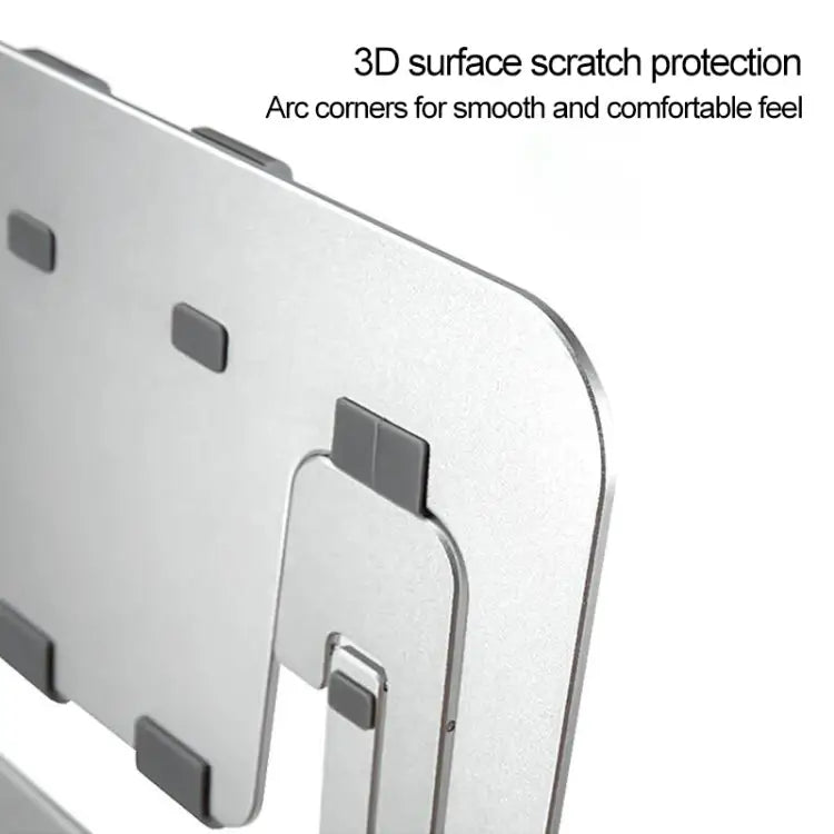 Z18 Opvouwbare Ergonomische Laptopstandaard – 6 Standen Aluminium