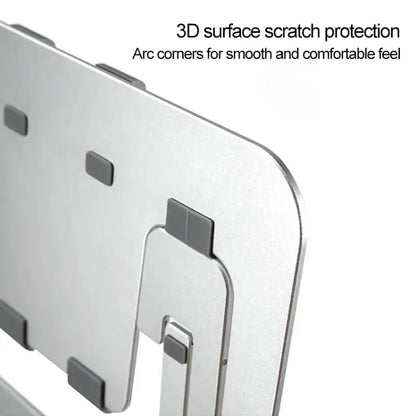 Z18 Opvouwbare Ergonomische Laptopstandaard – 6 Standen Aluminium