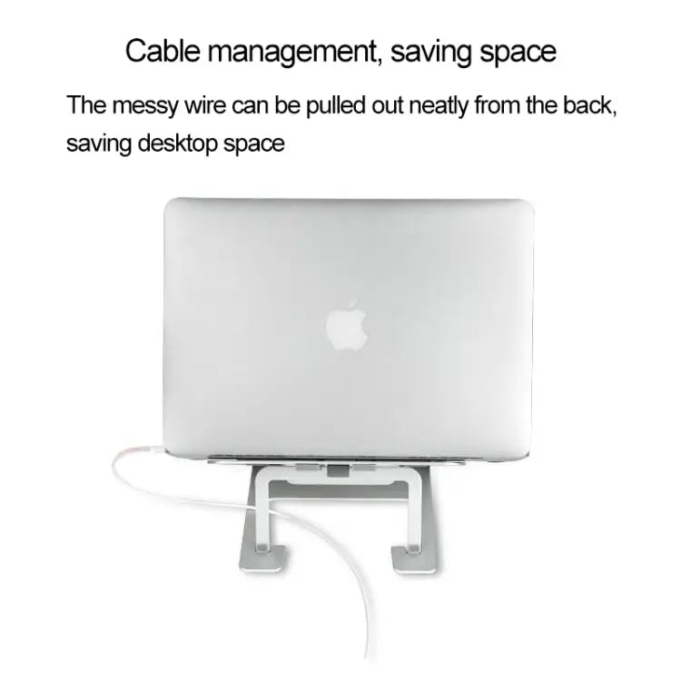 Z18 Opvouwbare Ergonomische Laptopstandaard – 6 Standen Aluminium