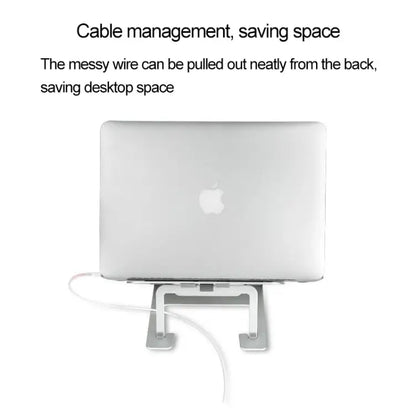 Z18 Opvouwbare Ergonomische Laptopstandaard – 6 Standen Aluminium