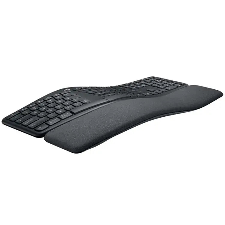Logitech ERGO K860 toetsenbord vooraanzicht gebogen toetsindeling