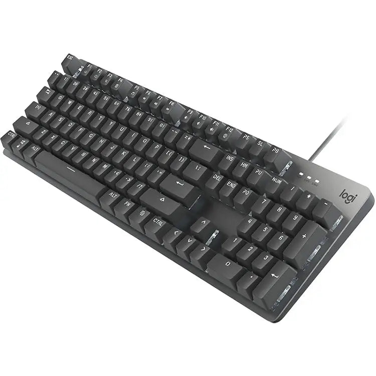 Logitech K845 toetsenbord achterkant aluminium behuizing
