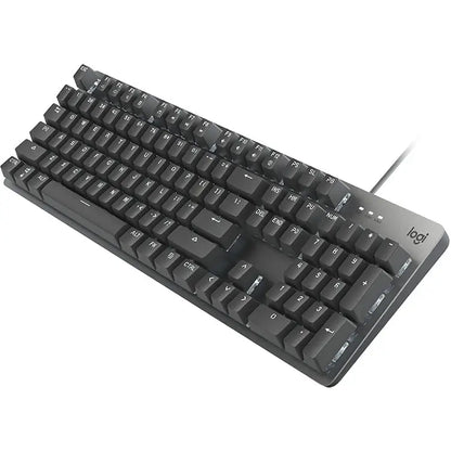 Logitech K845 toetsenbord achterkant aluminium behuizing