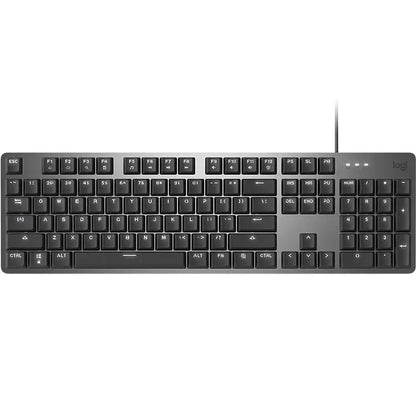 Logitech K845 toetsenbord bovenaanzicht volledig formaat