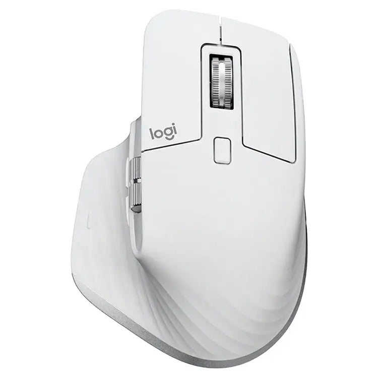 Logitech MX Master 3S draadloze muis wit bovenaanzicht