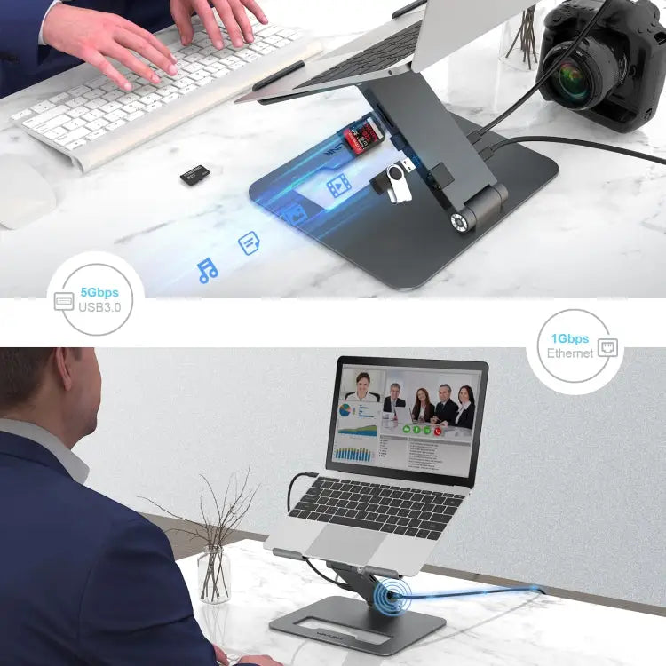 Wavlink UMD07 Ergonomische Aluminium Laptopstandaard