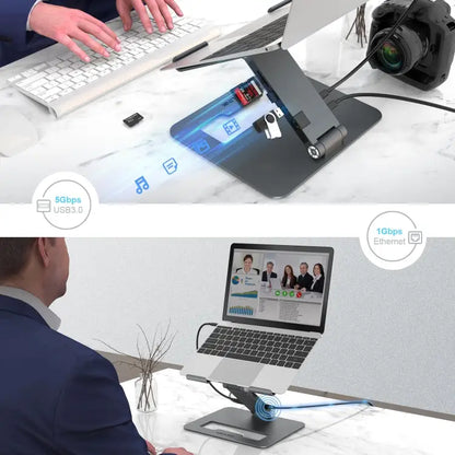 Wavlink UMD07 Ergonomische Aluminium Laptopstandaard