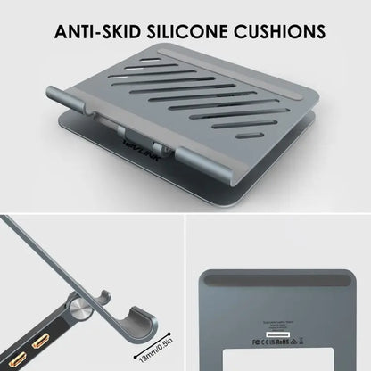 Wavlink UMD07 Ergonomische Aluminium Laptopstandaard